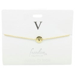 Freedom Initial and Name Bracelets (T-Z)