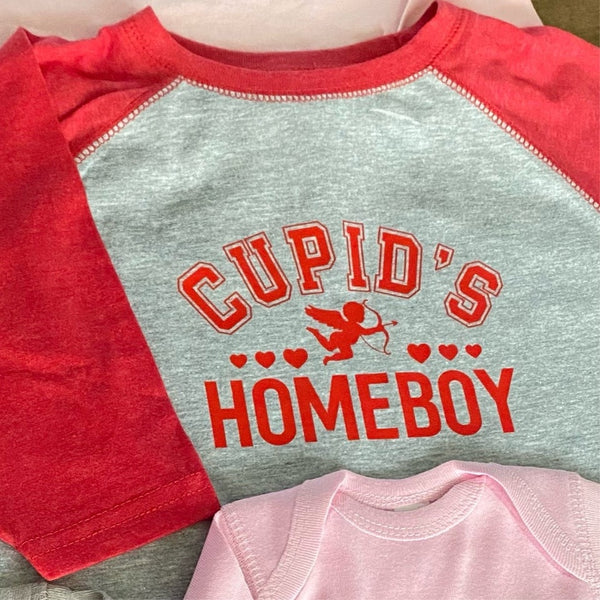 TODDLER Cupid’s Homeboy Baseball Tee