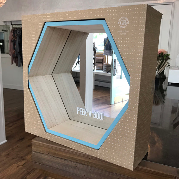 Peek-a-Boo Geometric Mirror