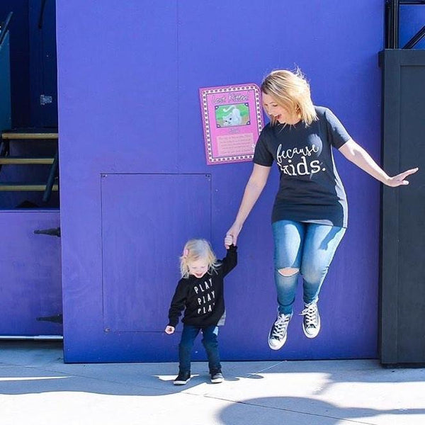 Banky Girl Creations - “Because Kids" Tee