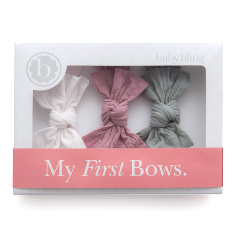 Baby Bling - Knot Headband Sets (3 pack box)