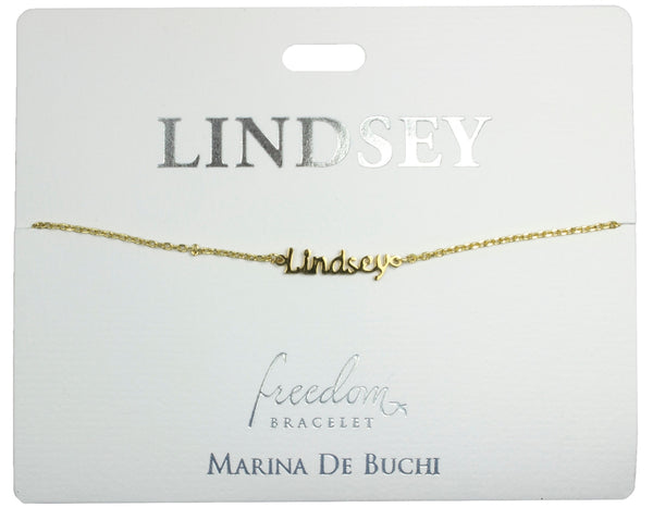 Freedom Initial and Name Bracelets (K-M)