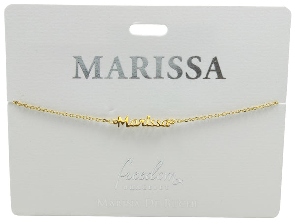 Freedom Initial and Name Bracelets (K-M)