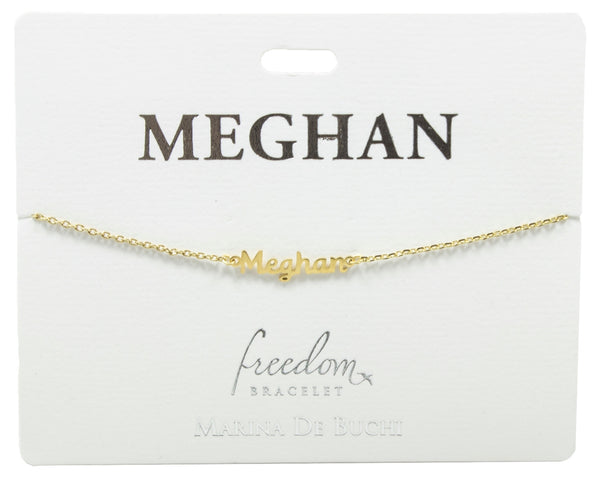 Freedom Initial and Name Bracelets (K-M)