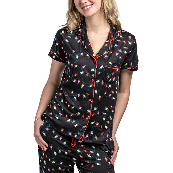 VERY MERRY Pajama Top by Hello Mello